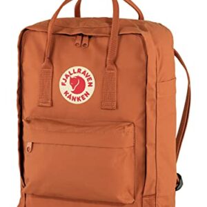 Fjällräven Kånken Backpack for Men, and Women - Lightweight Rugged Vinylon Fabric, Dual Top Handles with Snap Closure, and Classy Look Terracotta Brown One Size One Size