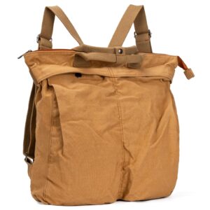 ecosmile canvas backpack for women travel backpack for men vintage bookbag style for casual daypack backpacks (brown-a)