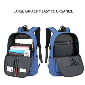 LACATTURA College Backpack, Water Resistant Laptop Rucksack