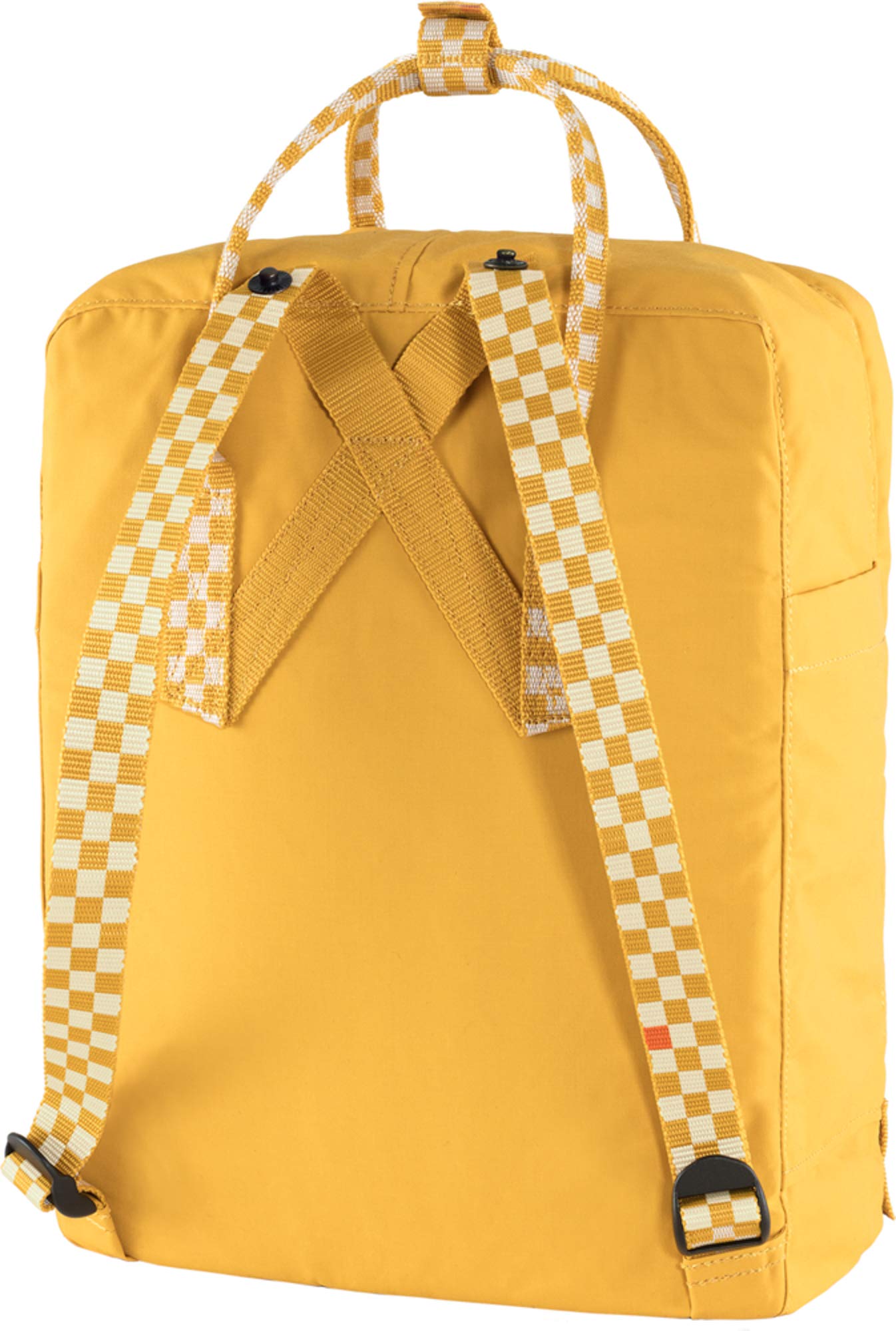 Fjällräven Kånken Ochre/Chess Pattern One Size