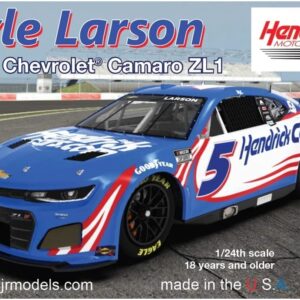 Salvinos Jr Models HMC2022KLP 1/24 Scale 2022 Camaro ZL1 #5 Kyle Larson Plastic Model Kit - Assembly Required