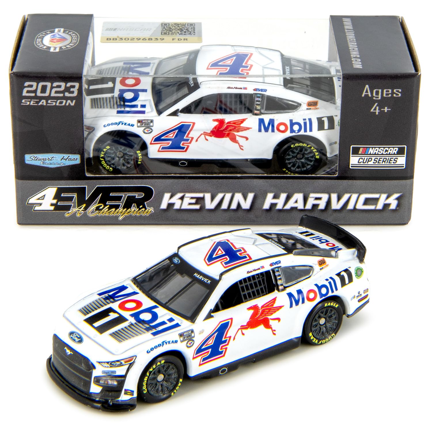 Lionel Racing Kevin Harvick 2023 Mobil 1 Diecast Car 1:64 Scale