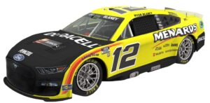 salvino's jr models pf2023rbp 1/24 scale 2023 mustang #12 race car plastic model kit - assembly required
