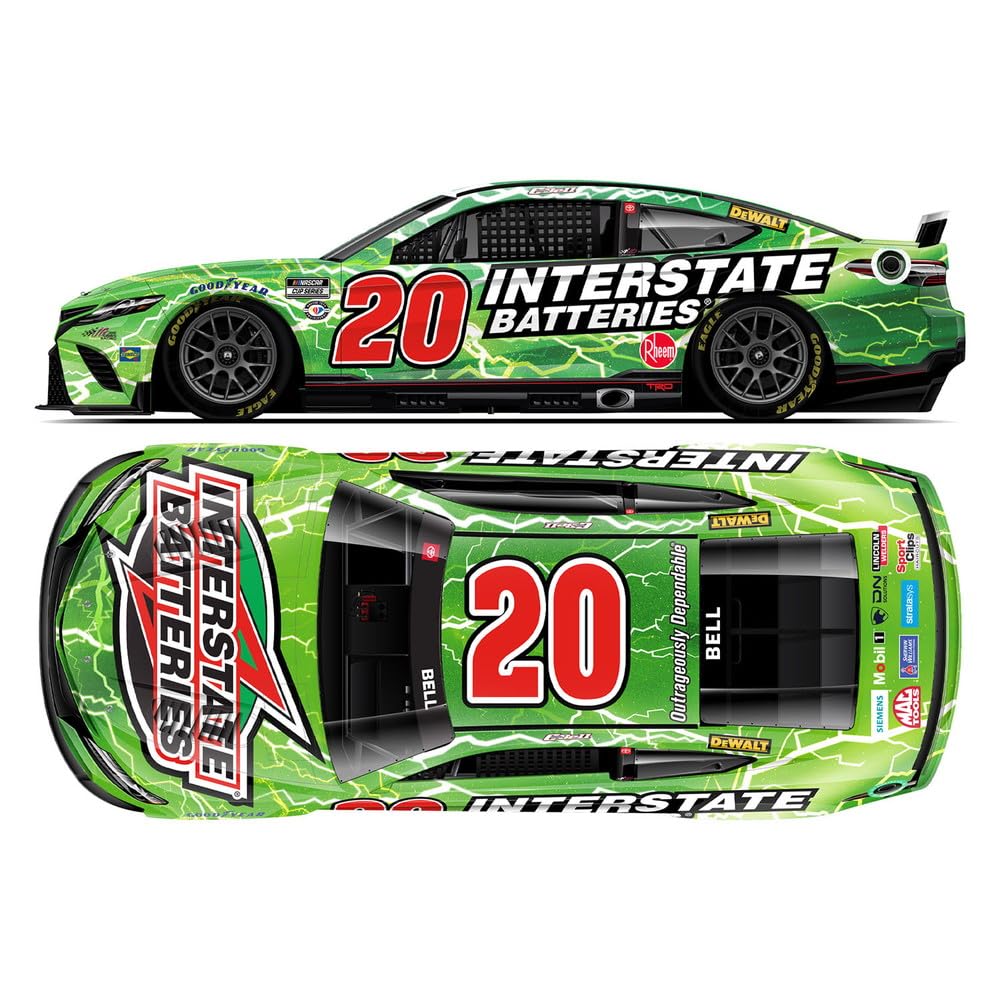 Lionel Racing Christopher Bell 2023 Interstate Diecast Car 1:64 Scale