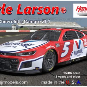 Salvinos JR Models HMC2022KLV 1/24 Scale 2022 Camaro ZL1 Plastic Model Kit - Assembly Required