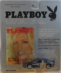 playboy magazine centerfold model brande roderick nascar racer limited edition die-cast