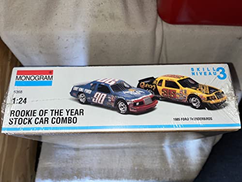 Monogram 6368 1985 Rookie of the Year Stock Car Combo 1/24 Scale Model Kit