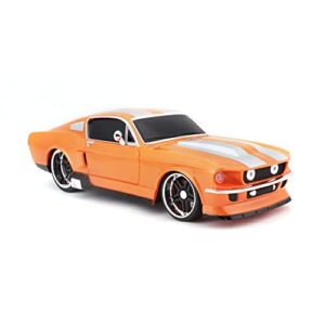 Maisto Tech R/C 1:24 Scale 2.4 GHz 1967 Ford Mustang GT, Metallic Orange