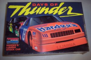 hardees chevy lumina #18 model kit (1990)