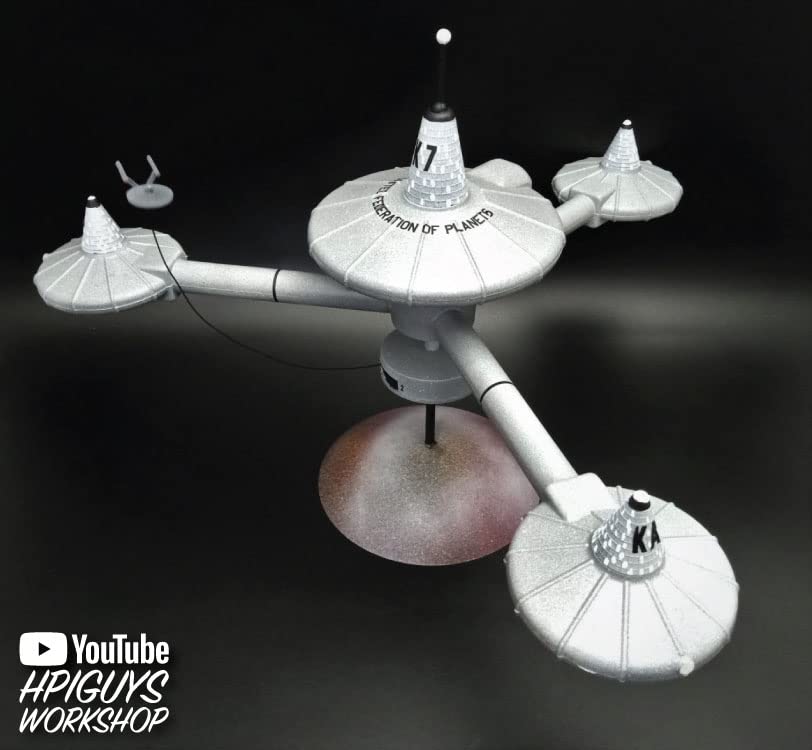 AMT Star Trek K-7 Space Station 1:7600 Scale Model Kit