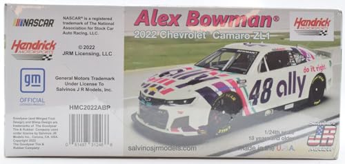 Premium Hobby kit YA0458 1/24 Car Kit for Models "Ally" Bowman 2022 Camaro ZL1 Nascar