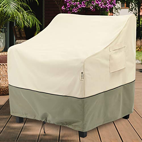 COSFLY Outdoor Furniture Patio Chair Covers Waterproof Clearance, Lounge Deep Seat Cover, Lawn Furnitures Covers Fits up to 31.5W x 33.5D x 36H inches(2 Pack)