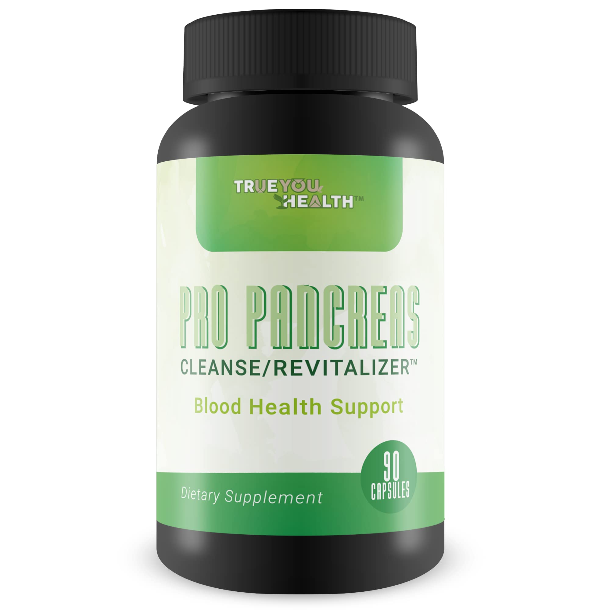 Pro Pancreas Cleanse/Revitalizer - Support Pancreas and Blood Health - Antioxidant Green Tea Pancreas Cleanse and Detox - Support Healthy Pancreas Function - Contains Vitamin D, Vitamin C, & Turmeric