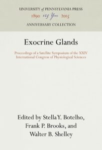 exocrine glands: proceedings of a satellite symposium of the xxiv international congress of physiological sciences (anniversary collection)