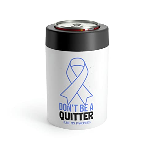 Novelty Don't Live A Quitter Like My Pancreas Fighters Fan Humorous Exocrine Gland Sickness Optimistic Person Can Holder 12oz