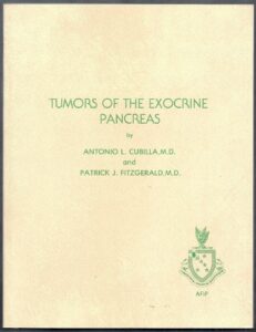 tumors of the exocrine pancreas (atlas of tumor pathology, second series, fascicle 19)