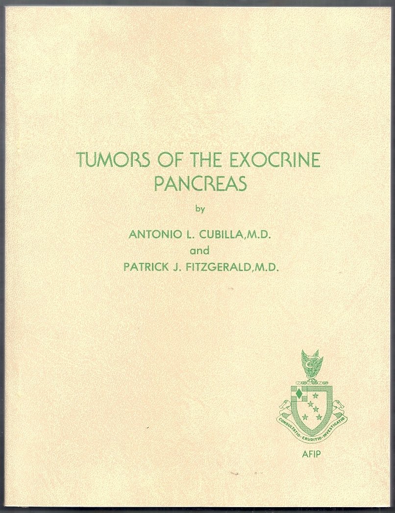 Tumors of the Exocrine Pancreas (Atlas of Tumor Pathology, Second Series, Fascicle 19)