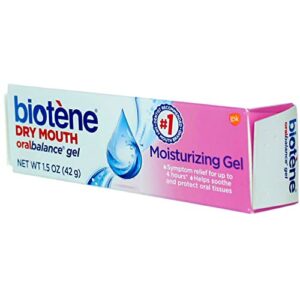 Biotene Oralbalance Dry Mouth Moisturizer Gel 1.50 oz (Pack of 8)