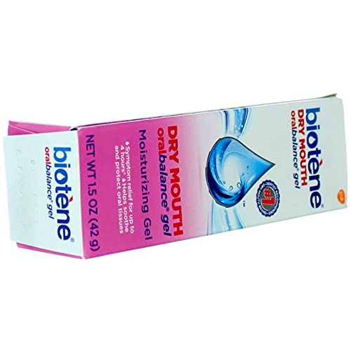 Biotene Oralbalance Dry Mouth Moisturizer Gel 1.50 oz (Pack of 8)