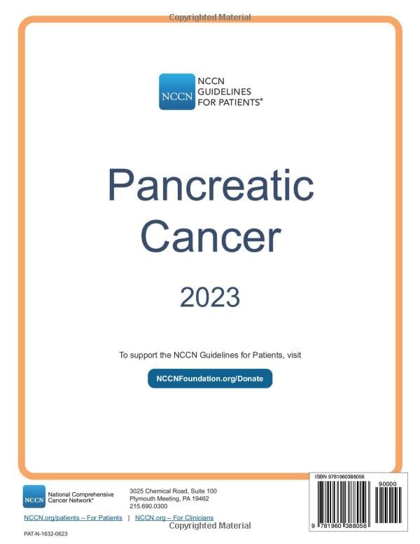 NCCN Guidelines for Patients® Pancreatic Cancer