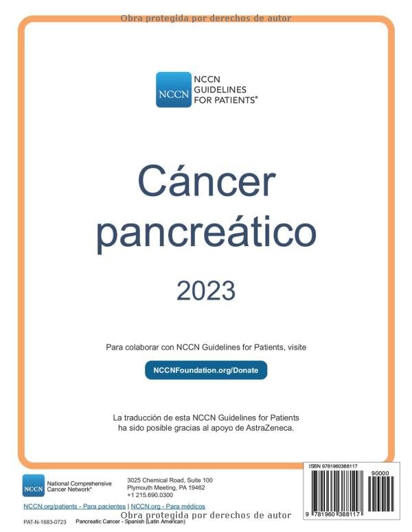 NCCN Guidelines for Patients® Cáncer pancreático (Spanish Edition)