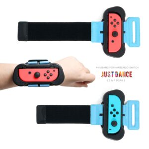 HEATFUN Switch Dance Wrist Bands, Switch Dance Accessories for Child and Adult, Switch Dance Wristband Compatible with Switch Dance 2023 2022 2021 2020 2019 and Switch Zumba Game