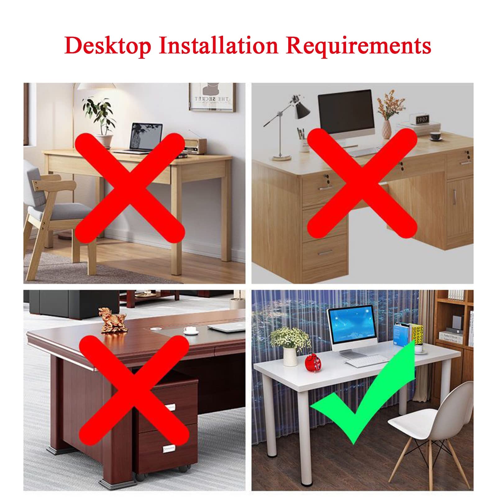 V3VOGUE Home Office Keyboard Mouses Storage Shelves - Slider Keyboard Tray - for Install Under The Desk - Wooden Sliding Tray 60x26cm 70x26cm Computer Desk Extender for Typing Workstation