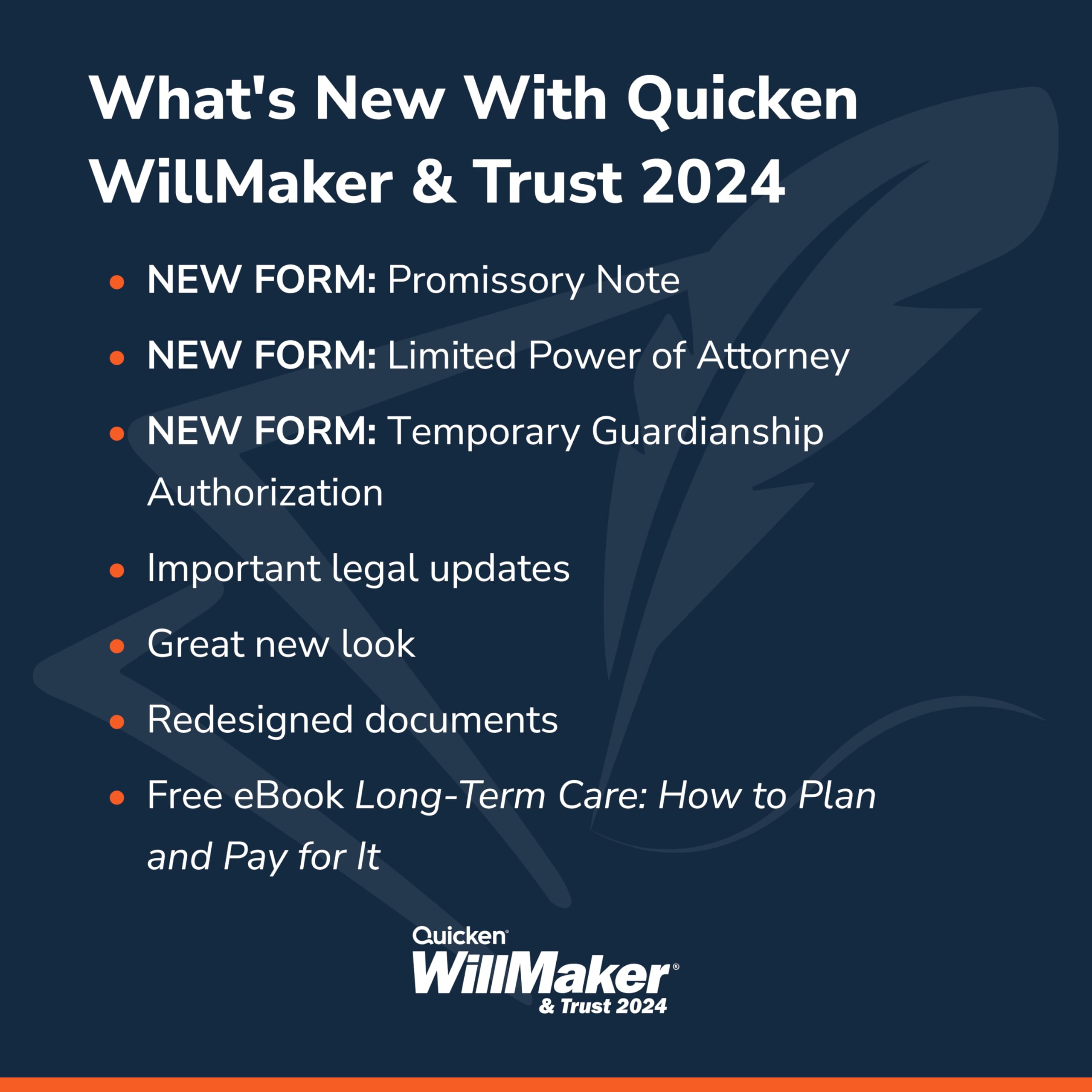 Quicken WillMaker & Trust 2024 - Estate Planning Software - Includes Will, Living Trust, Health Care Directive, Financial, Power of Attorney - Legally Binding - [CD, PC/Mac Download, Online]