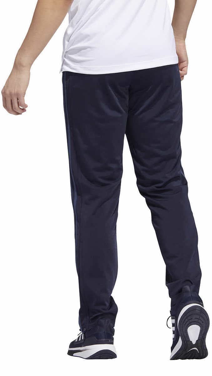 adidas Mens Midweight Essential Tricot Zip Track Pants (as1, Alpha, l, Regular, Regular, Legend Ink/Navy)