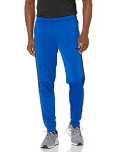 adidas essentials men's 3-stripes tapered tricot pants, collegiate royal, x-large