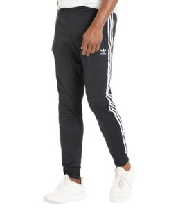 adidas originals men's adicolor classics superstar track pants, black, medium