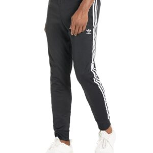 adidas Originals Men's Adicolor Classics Superstar Track Pants, Black, Medium