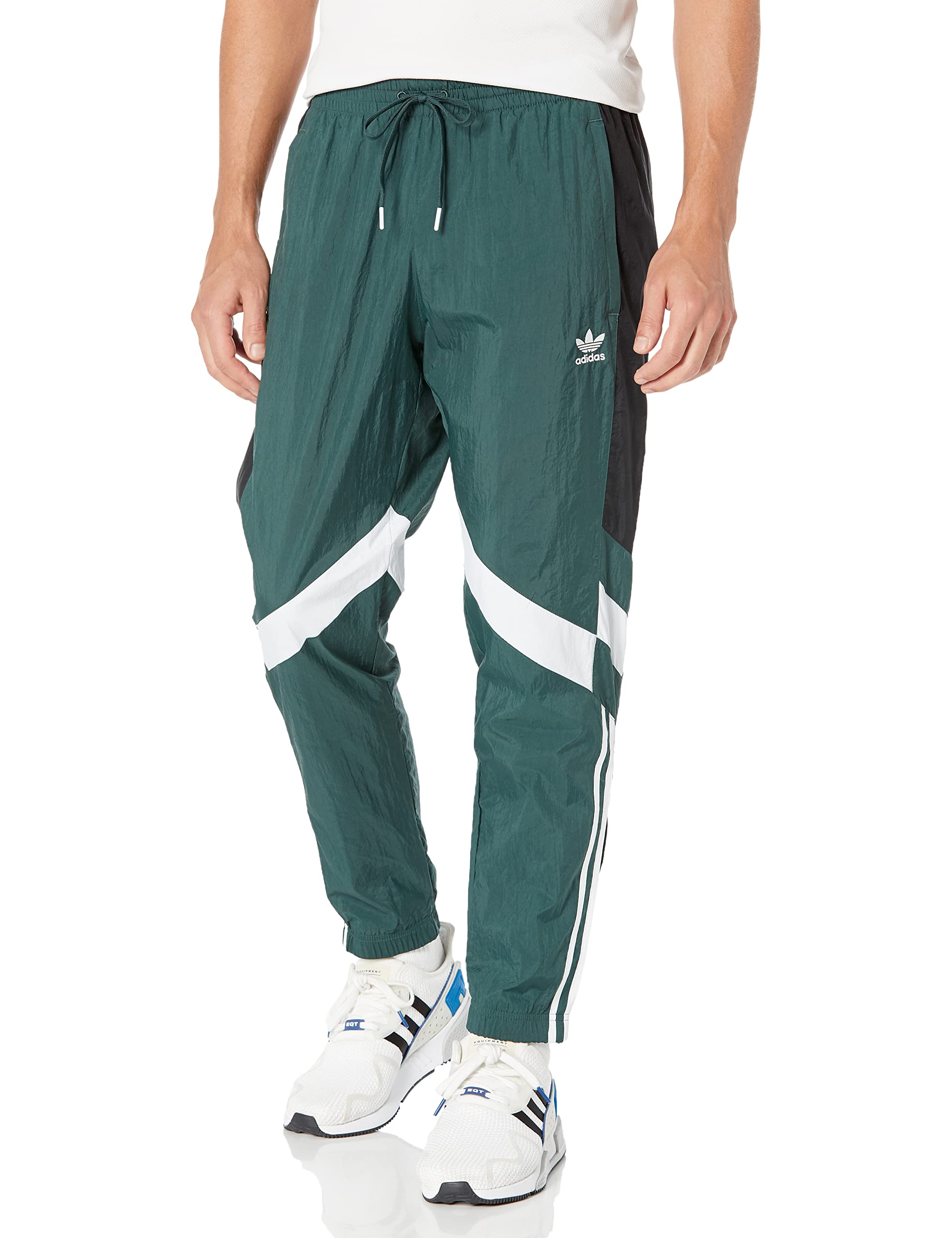 adidas Originals Men's Rekive Track Pants, Mineral Green, Small