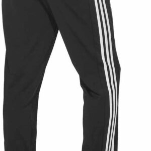 adidas Essential Tricot Zip Pants for Men, Black, Medium