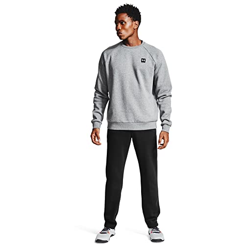 Under Armour Mens Rival Fleece Pants , Black (001)/Onyx White , Medium