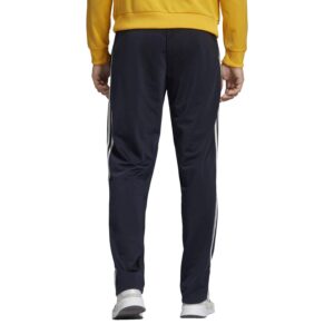 adidas Men's Tall Size Essentials 3-Stripes Tricot Pants, Ink/White, Medium