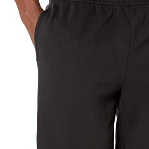 Amazon Essentials Men's Fleece Jogger Pant, Black, X-Large