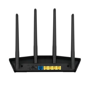 ASUS AX3000 WiFi 6 Router (RT-AX57) - Dual Band Gigabit Wireless Internet Router, Gaming & Streaming, AiMesh Compatible, Included Lifetime Internet Security, Parental Control, MU-MIMO, OFDMA