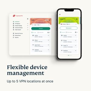 ExpressVPN Aircove | Wi-Fi 6 VPN Router for Home | Protect Unlimited Devices | Free 30-Day ExpressVPN Trial | International Version