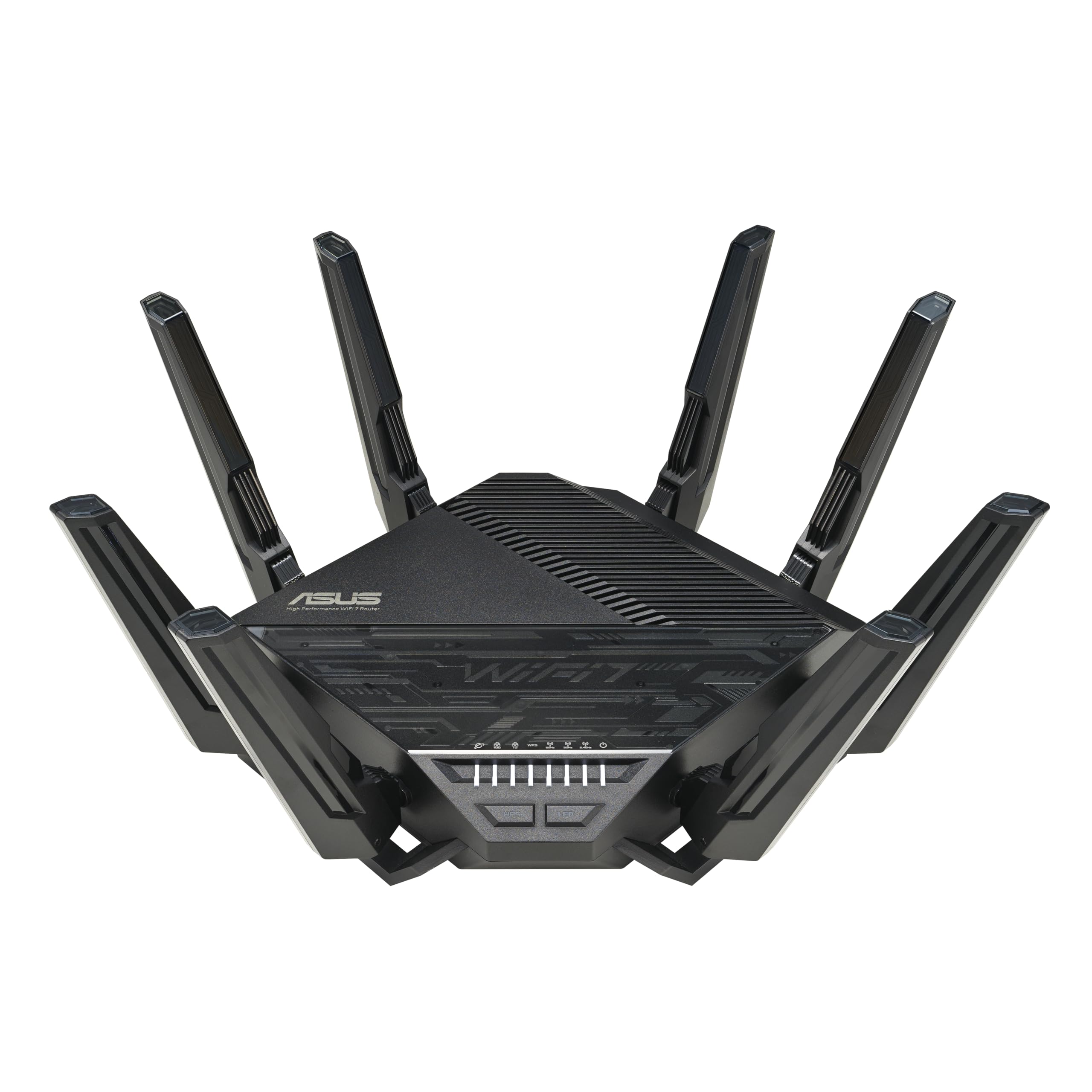 ASUS RT-BE96U BE19000 802.11BE Tri-Band Performance WiFi 7 Extendable Router with 6GHz support, Dual 10G Port, 320Mhz, lifetime internet security , MLO, Multi-RU puncturing , AiMesh Support