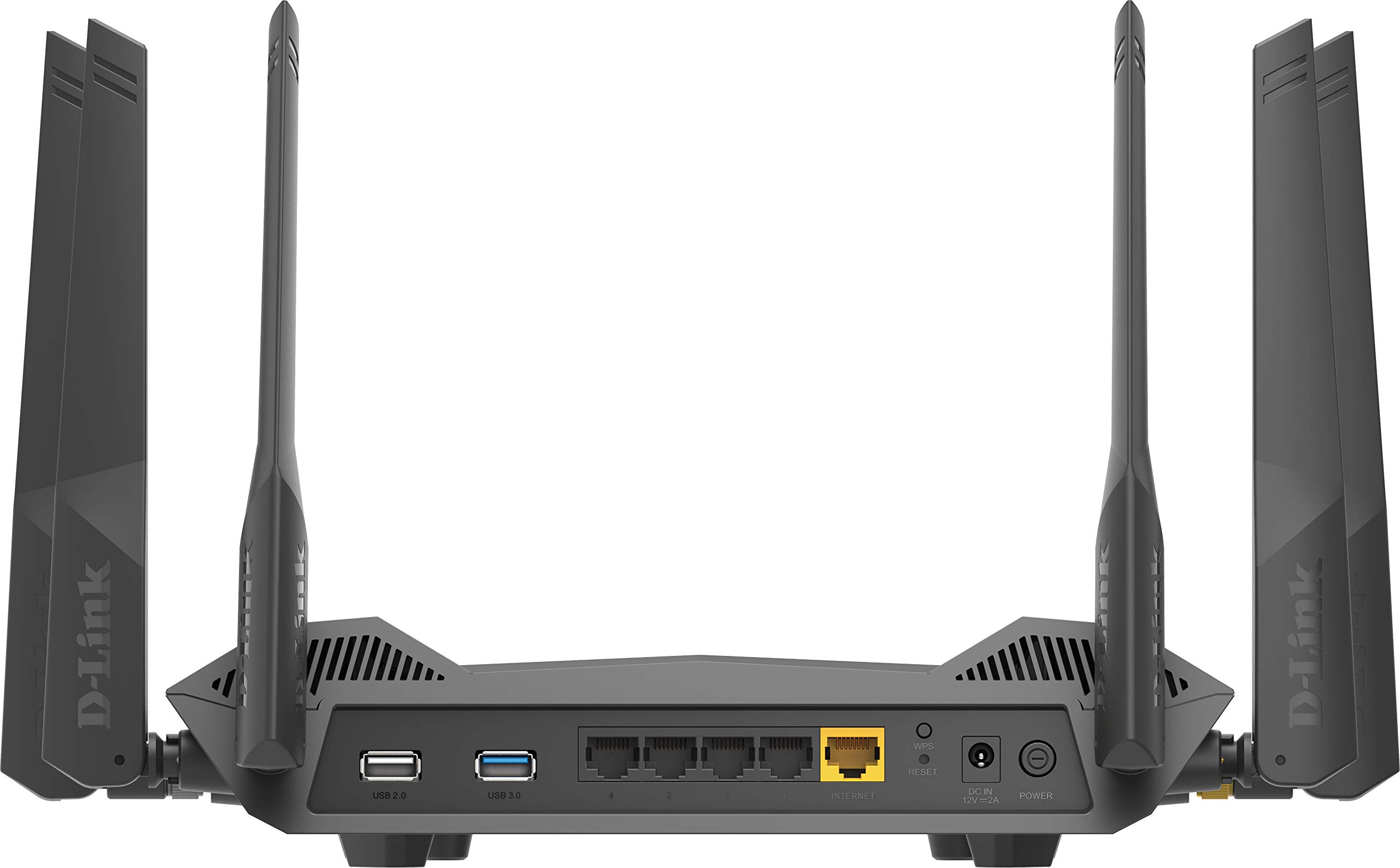 D-Link DIR-X5460 EXO AX5400 Wi-Fi 6 Router with Gigabit Ethernet Ports, MU-MIMO, Band Steering, 1024 QAM, OFDMA, WPA3, Firewall, Parental Controls and Speedtest. Works with Alexa/Gooogle Assistant.