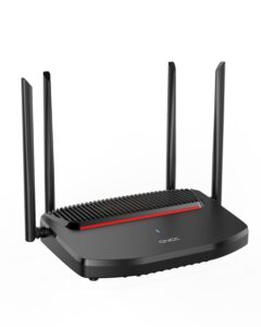 wifi 6 router, gncc ax1800 wifi routers for home, dual band gigabit wireless router (up to 1800 gbps), coverage up to 2000 sq. ft., 40 devices, parental control