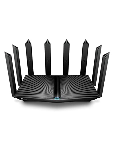 TP-Link AX6000 Wi-Fi 6 Router (Archer AX80) – Dual Band, 2.5 Gbps WAN/LAN Port, 8K Streaming,Wireless Internet Router with OneMesh and AP Mode, Long Range Coverage, WPA3, Beamforming