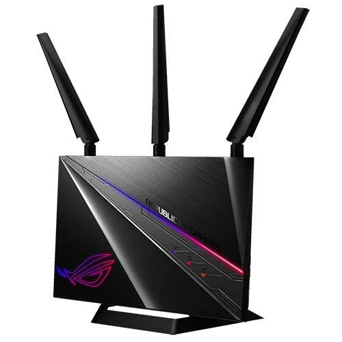 Asus Rapture AC2900 Ethernet Wireless Router With Asus AiMesh - Black GTAC2900 (Renewed)