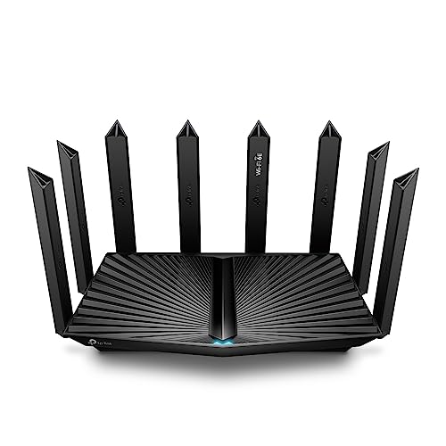 TP-Link - Archer AXE7800 Tri-Band Wi-Fi 6E Router - Black