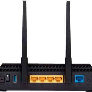 ASUS - Wireless-AX3000 Dual-Band Wi-Fi Router - Black