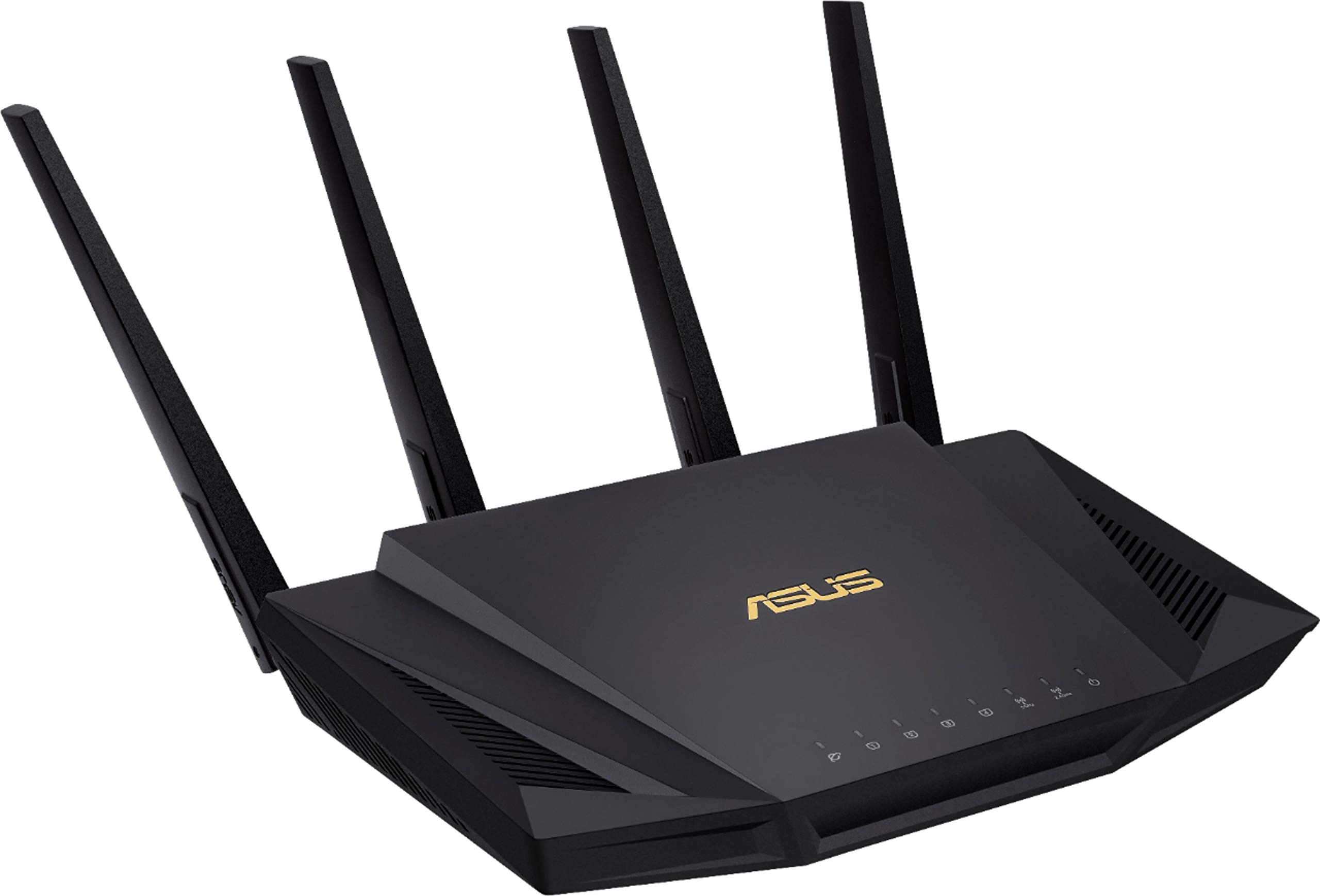 ASUS - Wireless-AX3000 Dual-Band Wi-Fi Router - Black