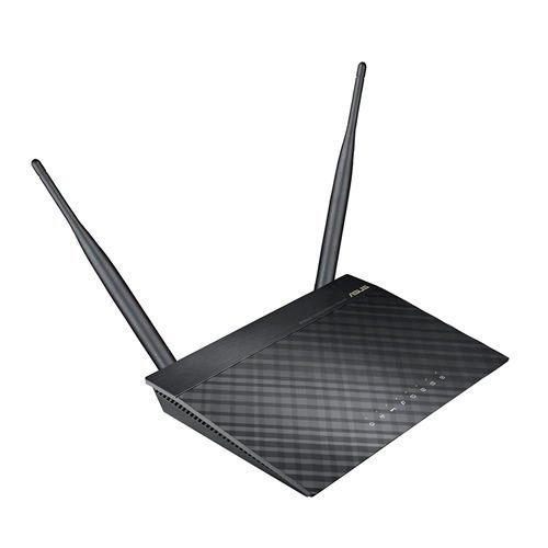 ASUS N300 WiFi Router (RT-N12_D1) - 3 in 1 Wireless Internet Router/Access Point/Range Extender, 2T2R MIMO Technology, Gaming & Streaming, Easy Setup