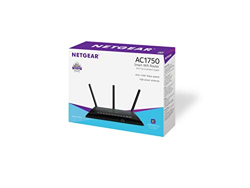Netgear R6400 Dual-band (2.4 GHz / 5 GHz) Gigabit Ethernet Black wireless router