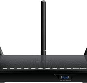 Netgear R6400 Dual-band (2.4 GHz / 5 GHz) Gigabit Ethernet Black wireless router